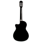 Preview: Cordoba Fusion 5 Jet BLK, Fichte massiv / Mahagoni, Pickup, Cutaway, 48mm Sattelbreite